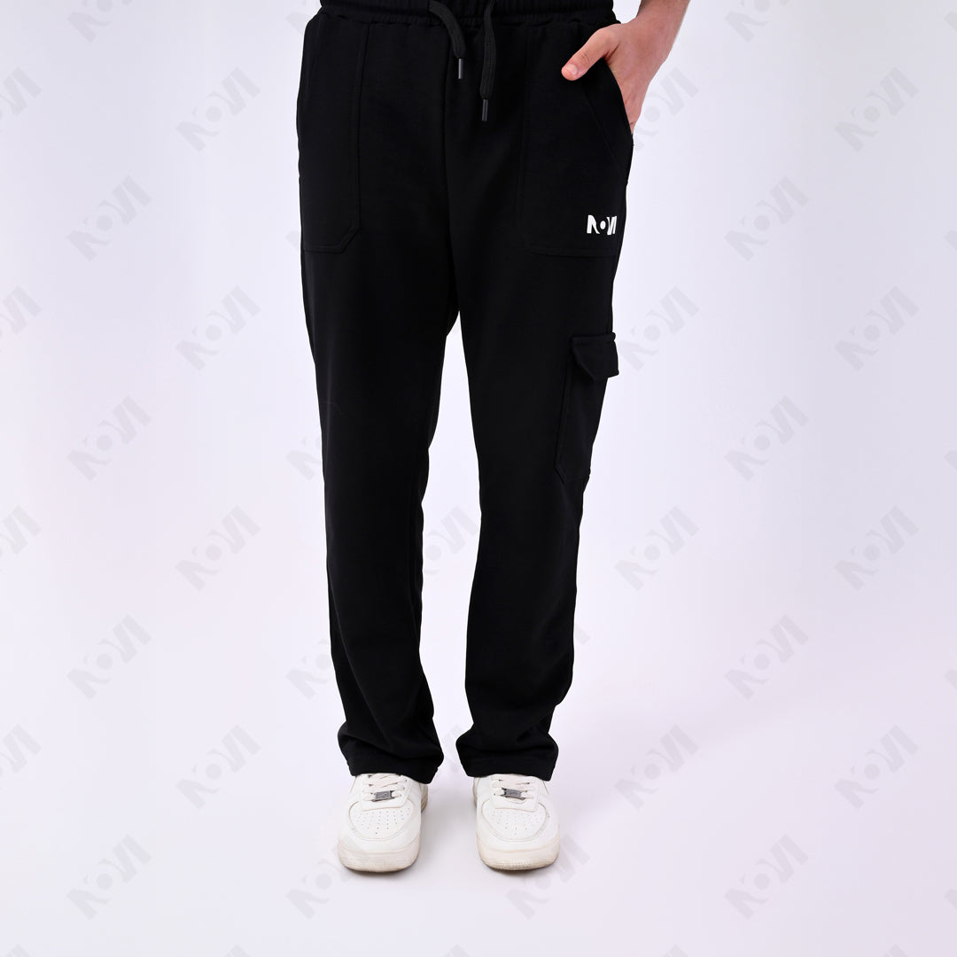 Wide-leg Milton Pants - Black