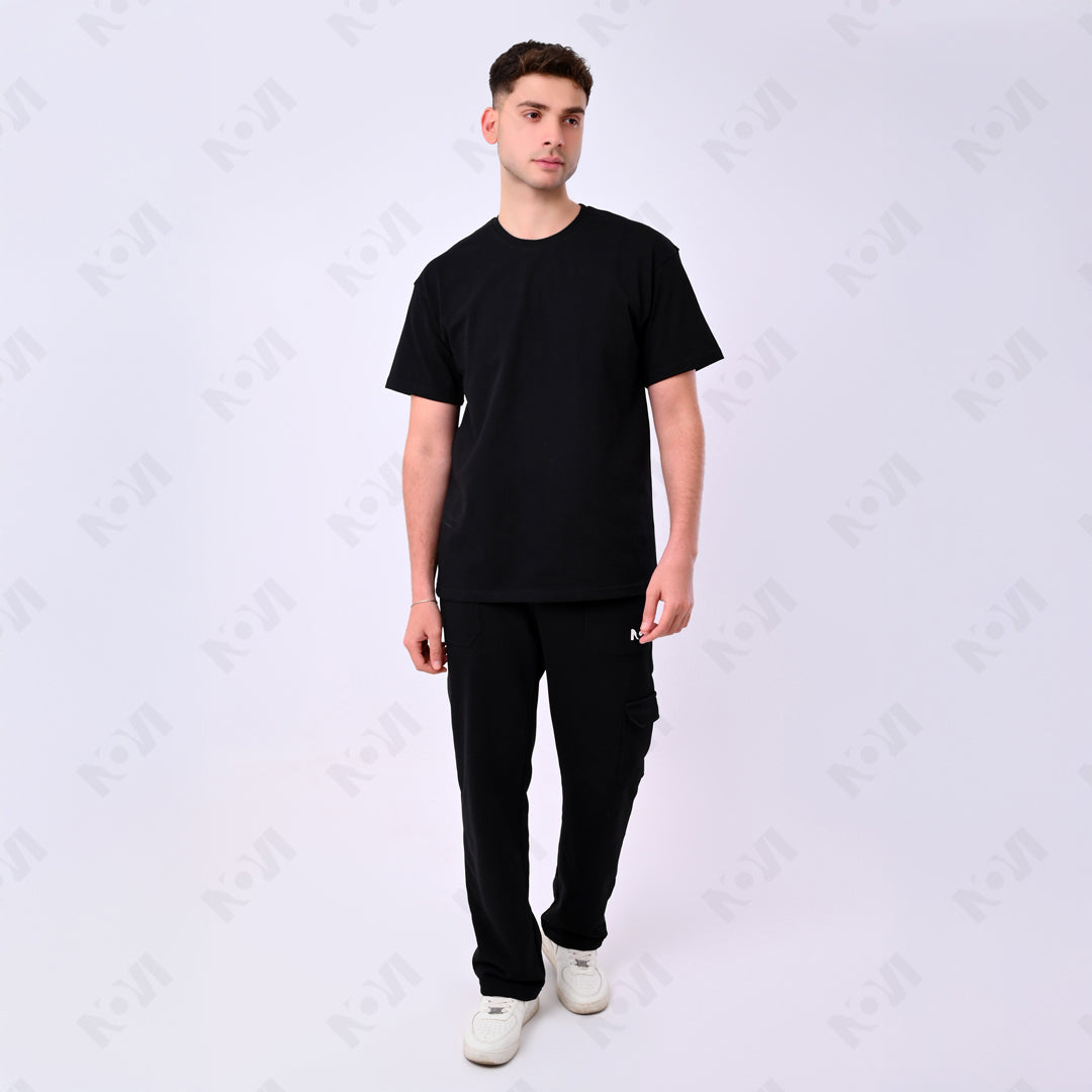 Wide-leg Milton Pants - Black