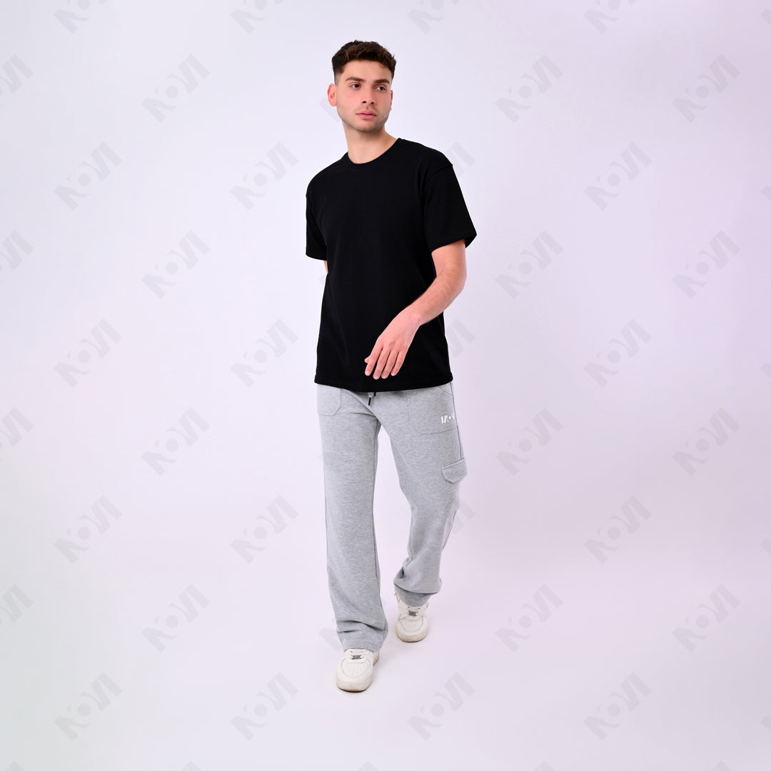 Wide-leg Milton Pants - Grey
