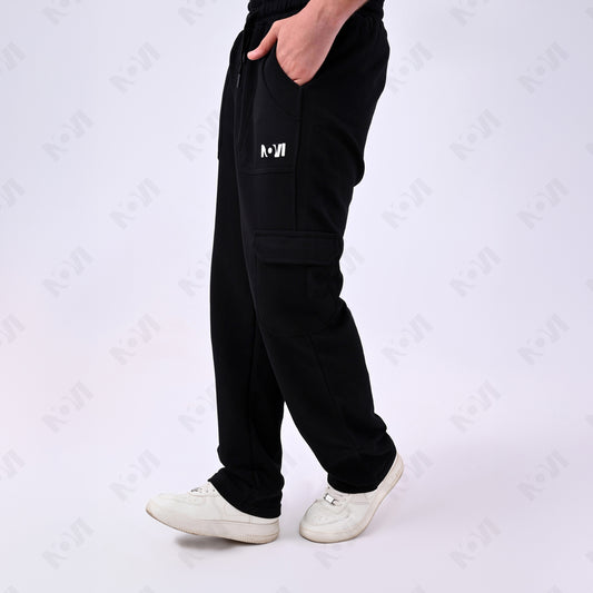 Wide-leg Milton Pants - Black