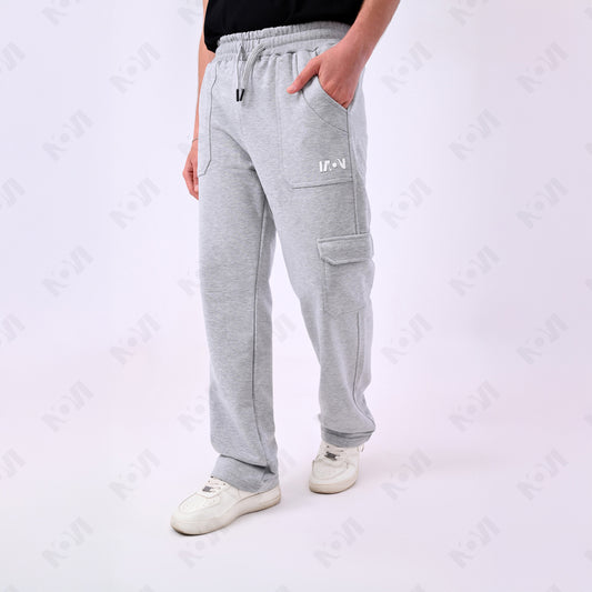 Wide-leg Milton Pants - Grey