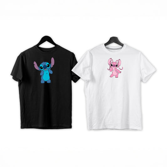 Couple Oversized T-shirts - Stitch